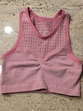 Free People Intimately Cropped Cami Tank. Mauve-pink . M/L NWOT